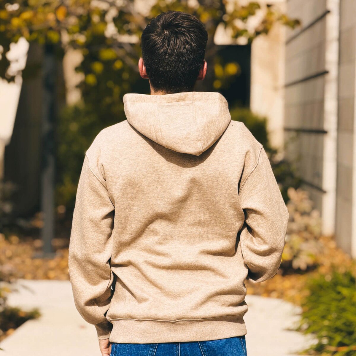 Ariat I-State Oatmeal Hood back